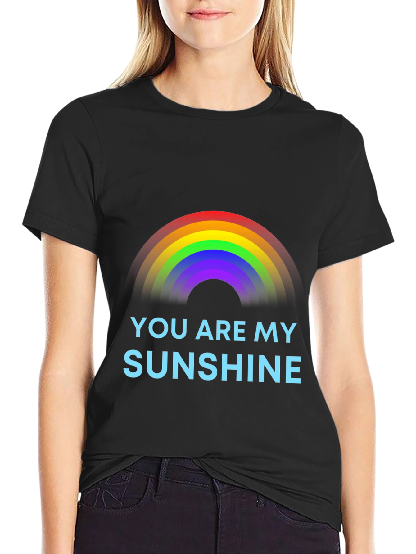 Rainbow Sunshine Graphic Tee - Unisex