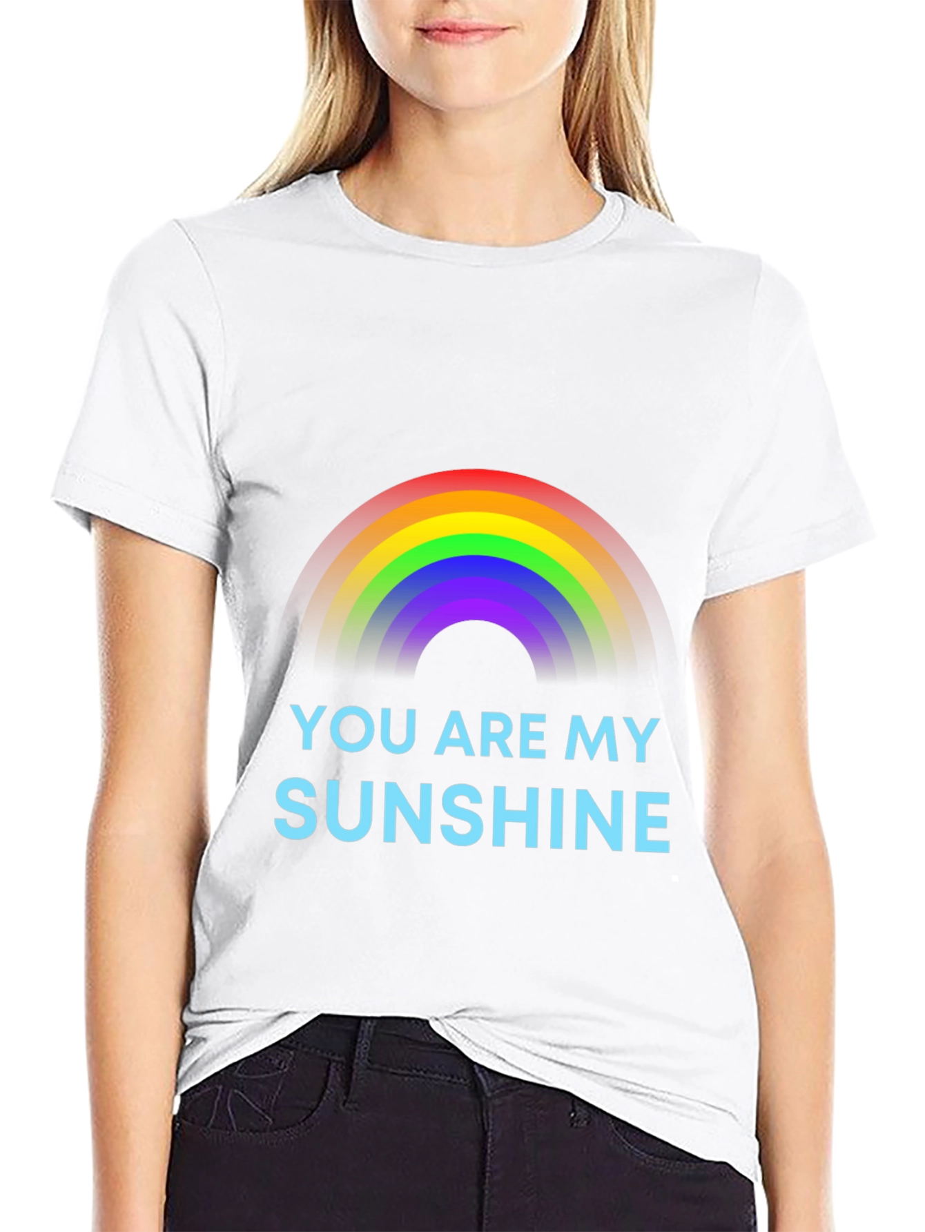 Rainbow Sunshine Graphic Tee - Unisex