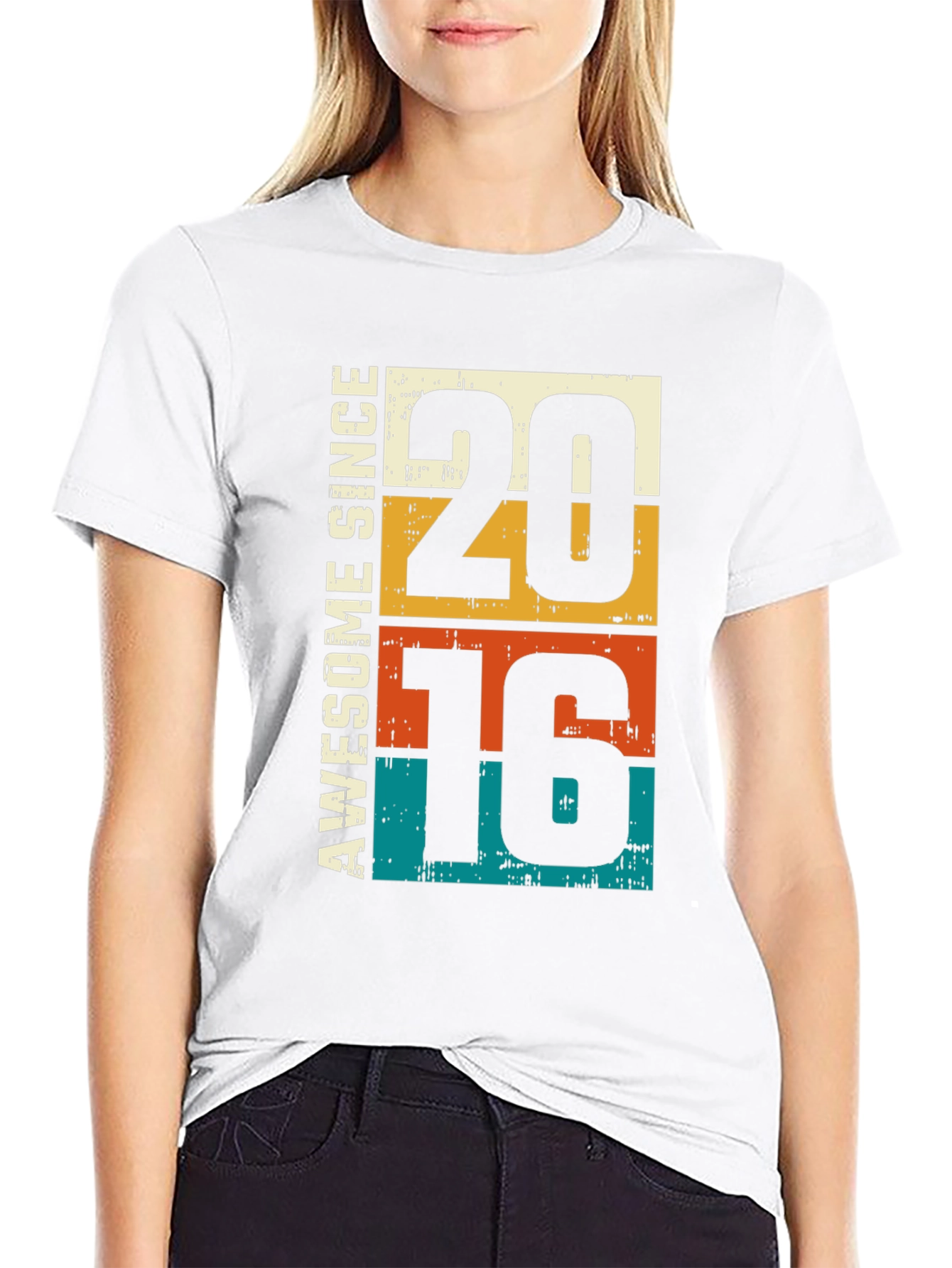 Awesome Since 2016 Graphic T-Shirt