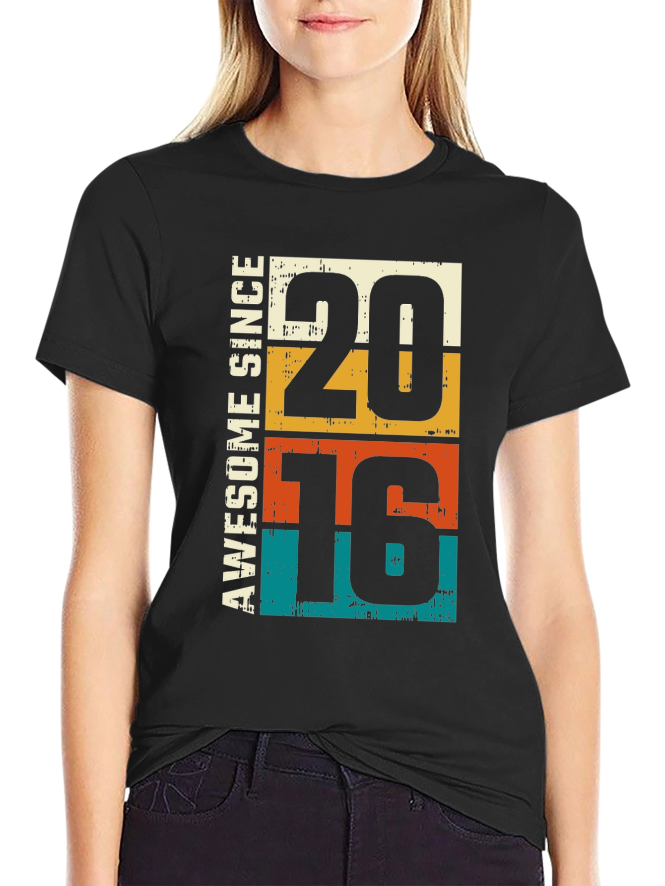 Awesome Since 2016 Graphic T-Shirt