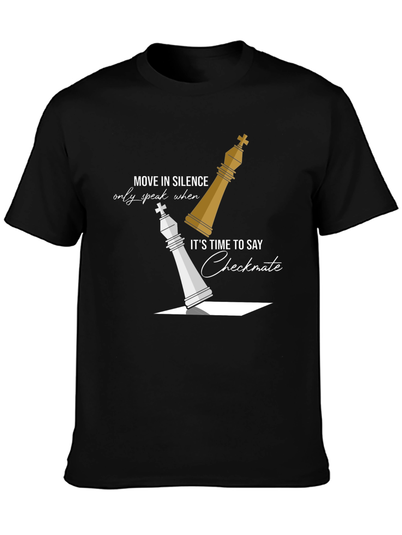 Move in Silence Chess T-Shirt
