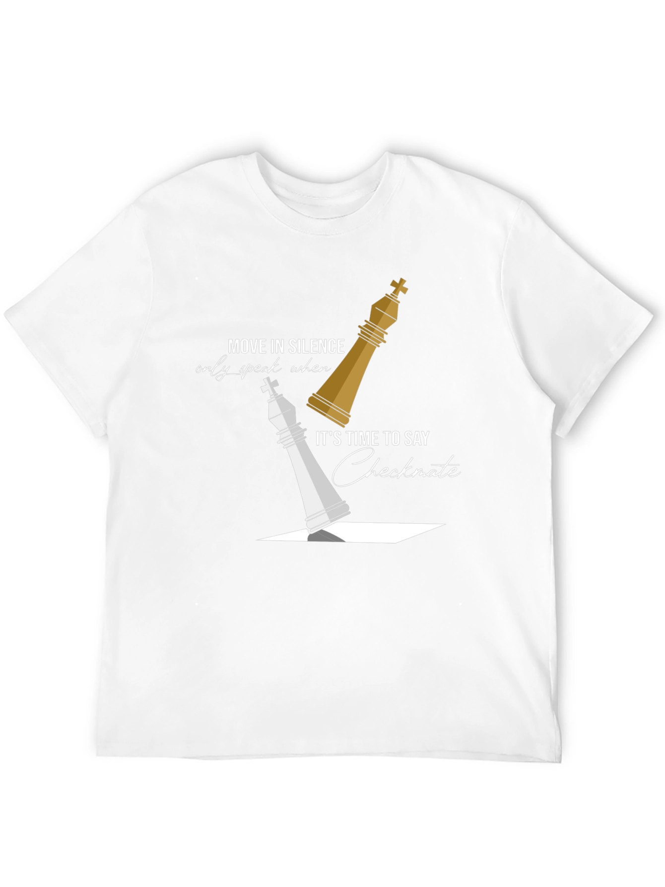 Move in Silence Chess T-Shirt