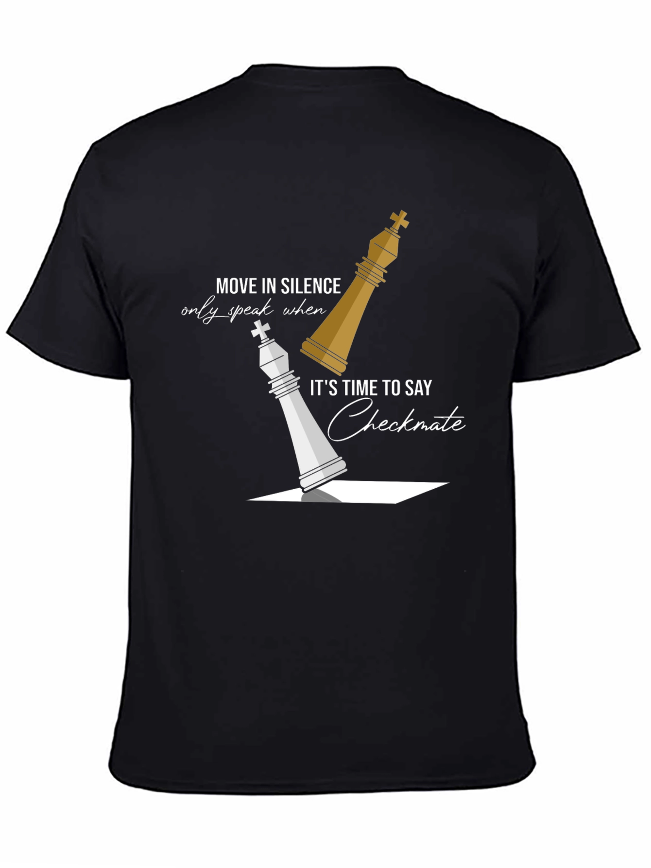 Move in Silence Chess T-Shirt