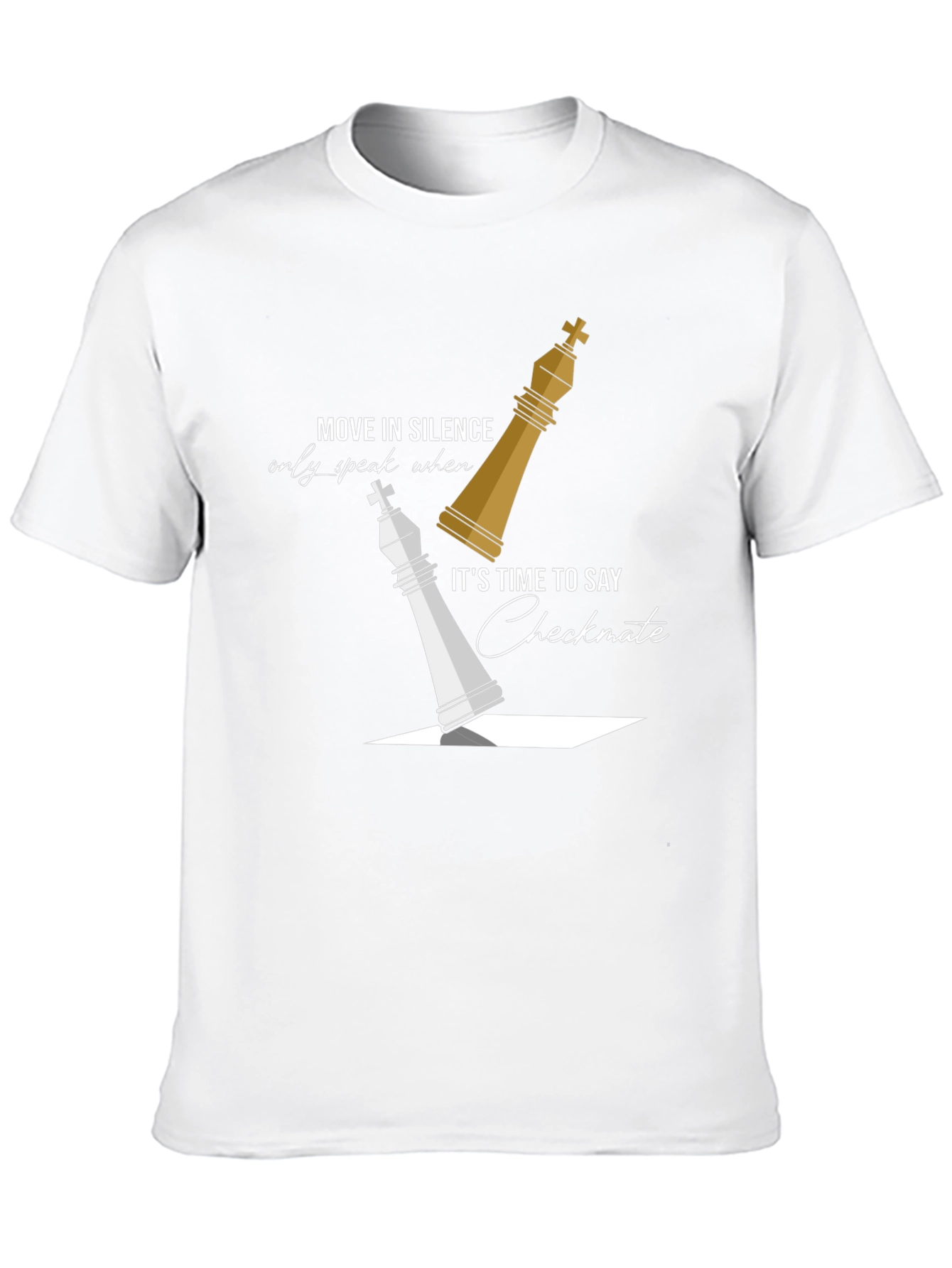 Move in Silence Chess T-Shirt