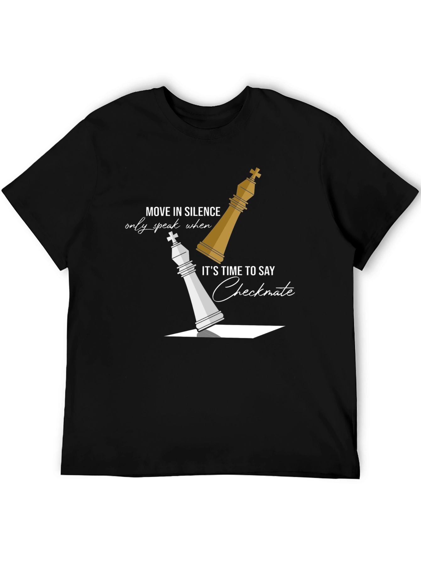 Move in Silence Chess T-Shirt