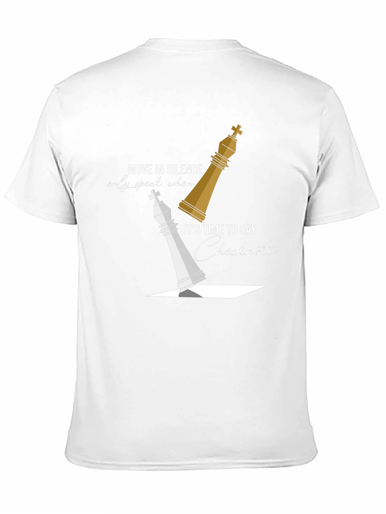 Move in Silence Chess T-Shirt