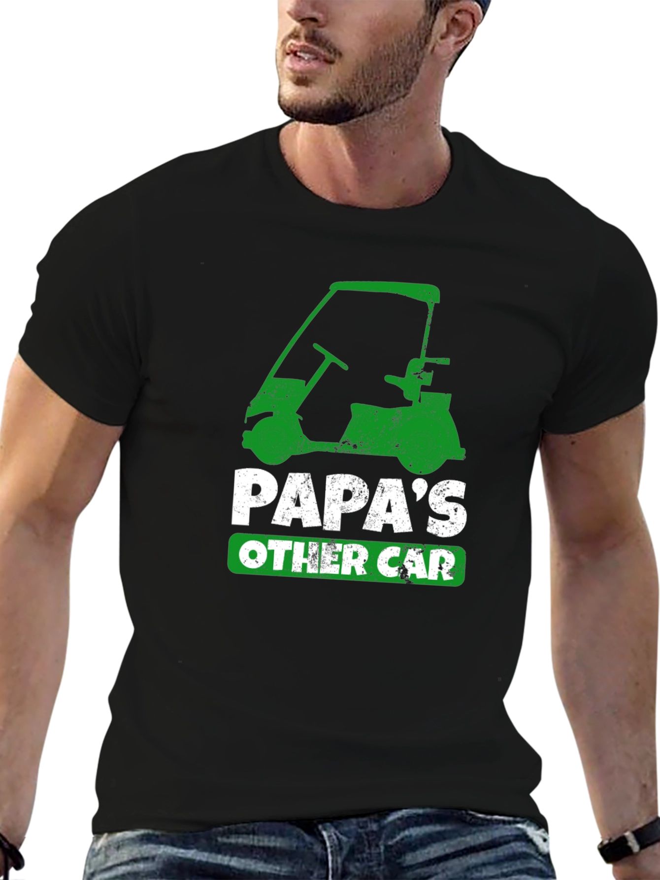 Papas Other Car Graphic T-Shirt