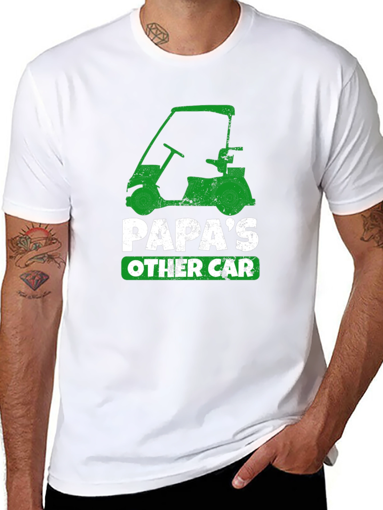 Papas Other Car Graphic T-Shirt
