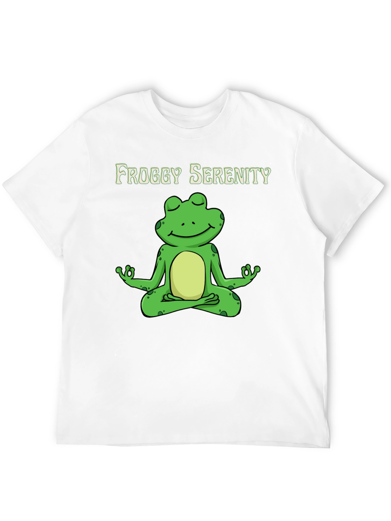Froggy Serenity Meditation T-Shirt - Relax & Unwind