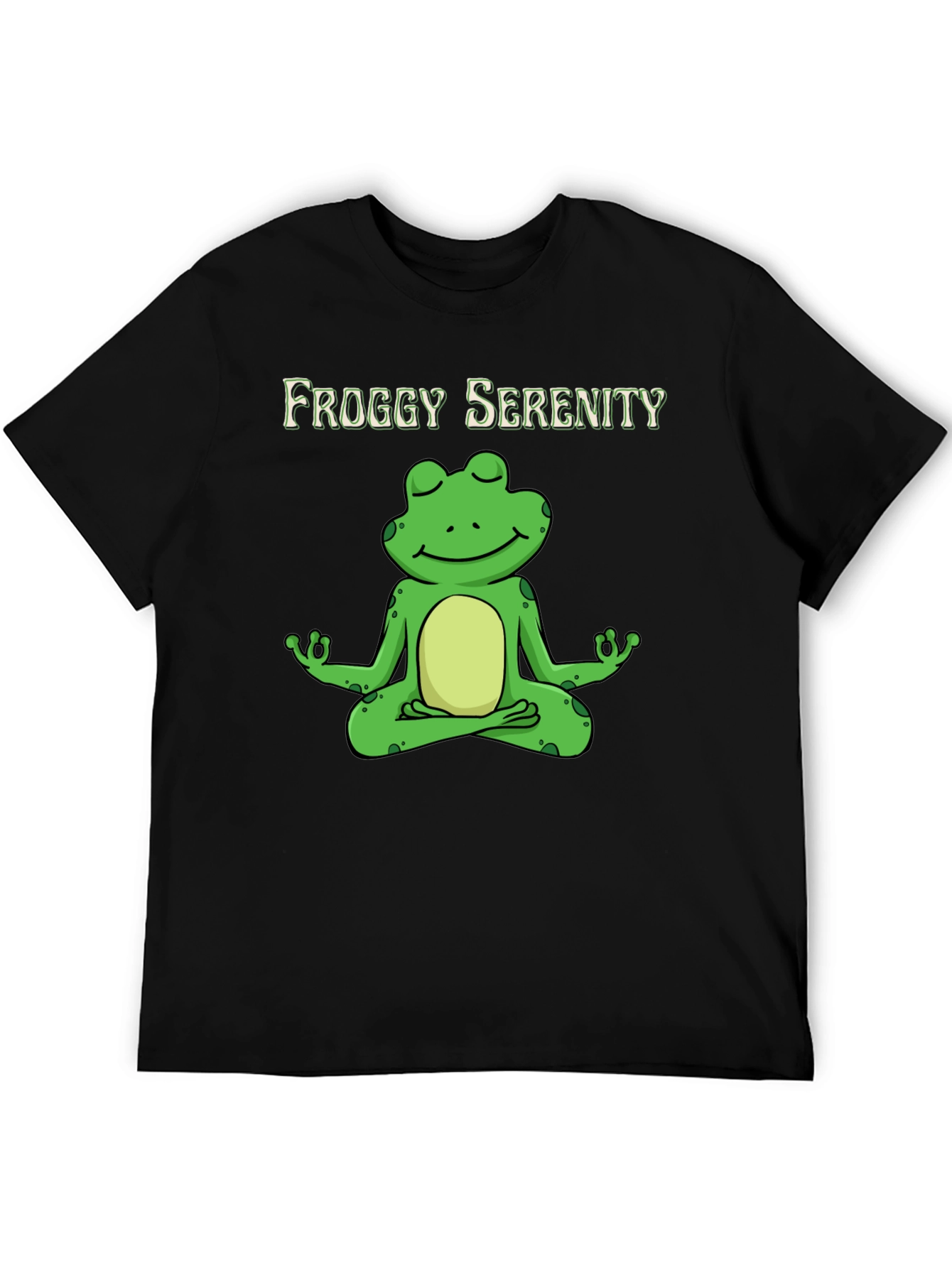 Froggy Serenity Meditation T-Shirt - Relax & Unwind