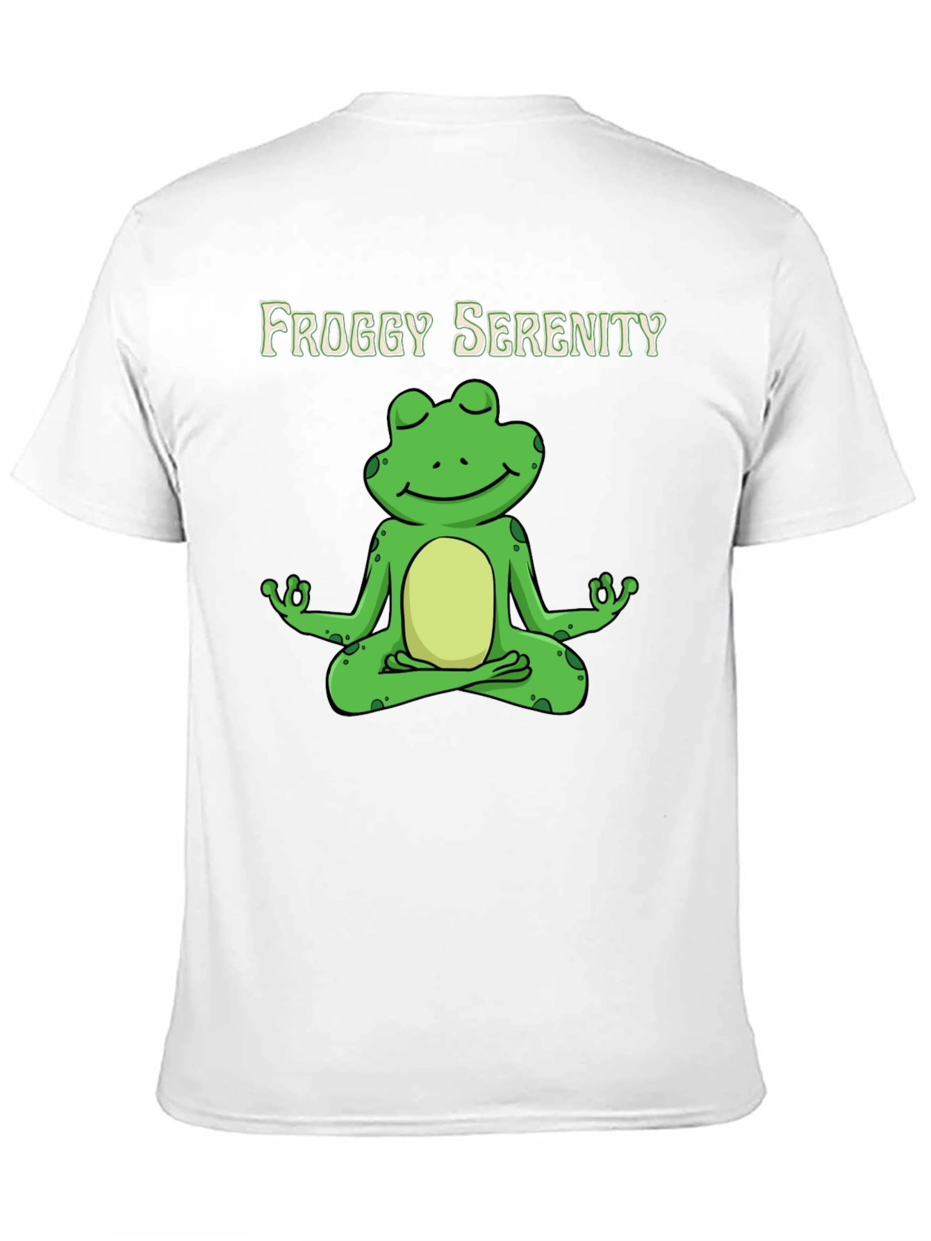 Froggy Serenity Meditation T-Shirt - Relax & Unwind