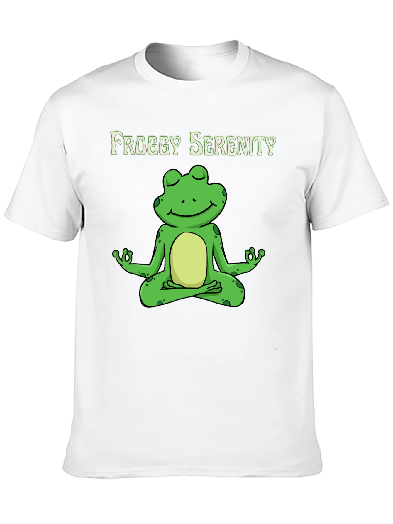 Froggy Serenity Meditation T-Shirt - Relax & Unwind