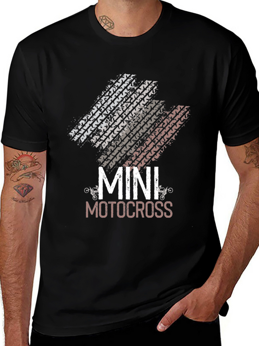 Mini Motocross Graphic Tee - Dirt Bike T-Shirt