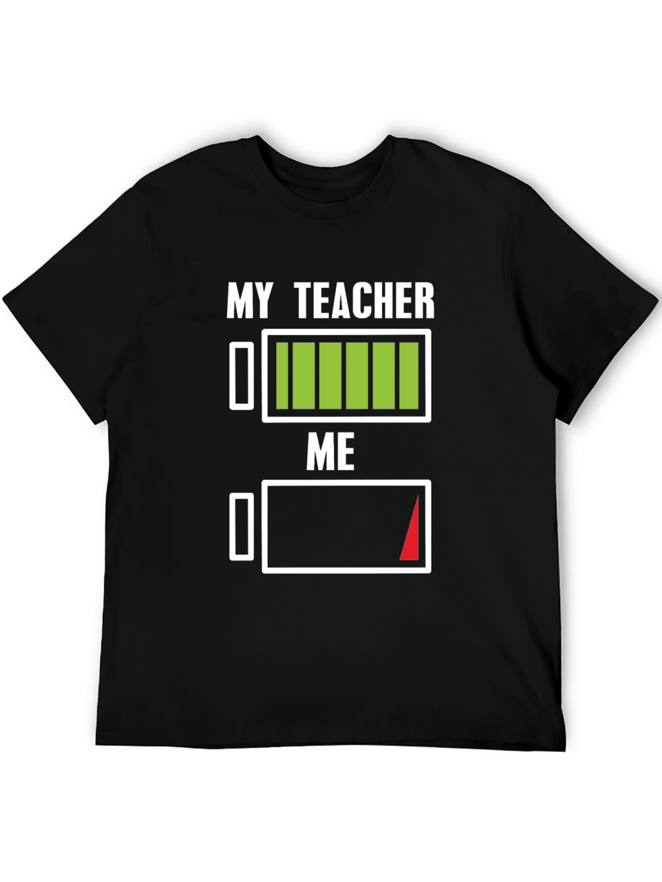 My Teacher/Me Energy Level Graphic Tee
