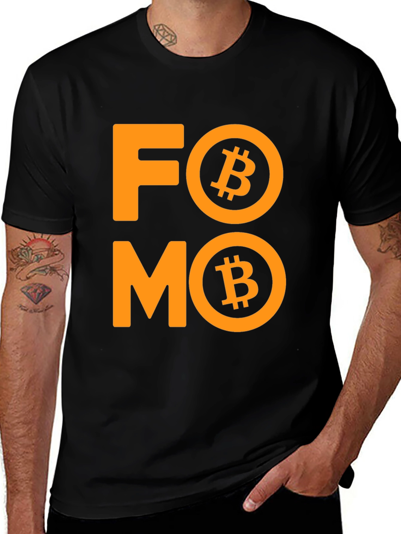 FOMO Bitcoin T-Shirt - Crypto Investor Tee