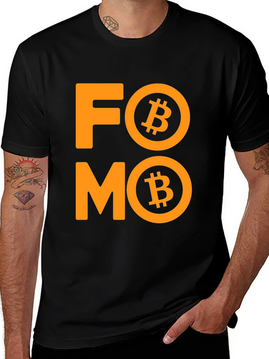 FOMO Bitcoin T-Shirt - Crypto Investor Tee
