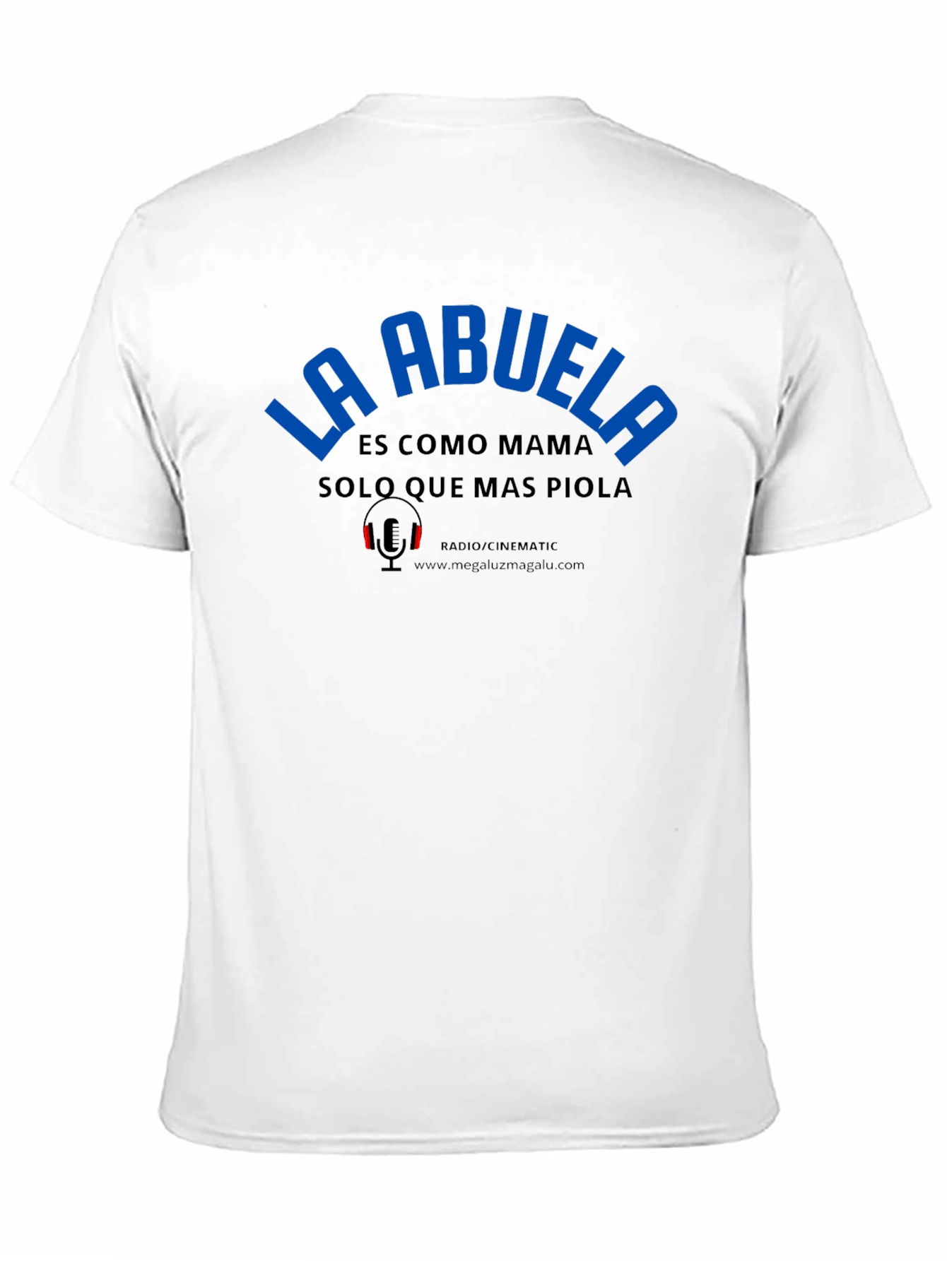 La Abuela Graphic T-Shirt - Black Crew Neck