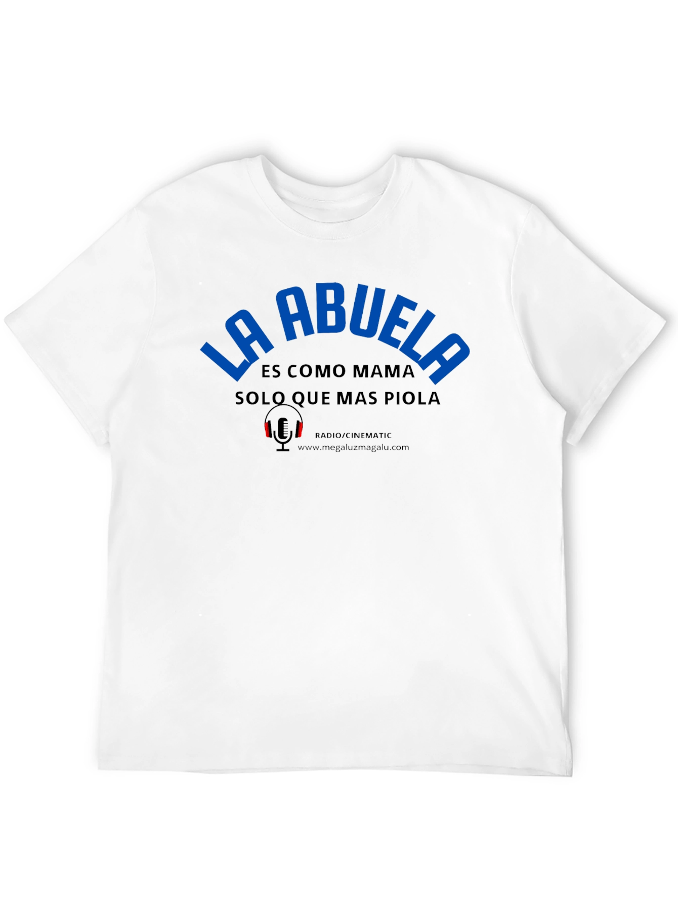 La Abuela Graphic T-Shirt - Black Crew Neck