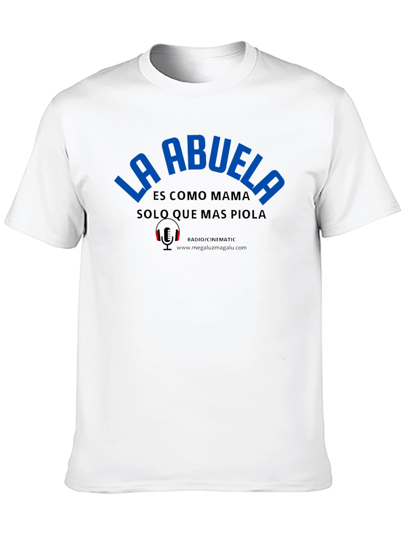 La Abuela Graphic T-Shirt - Black Crew Neck