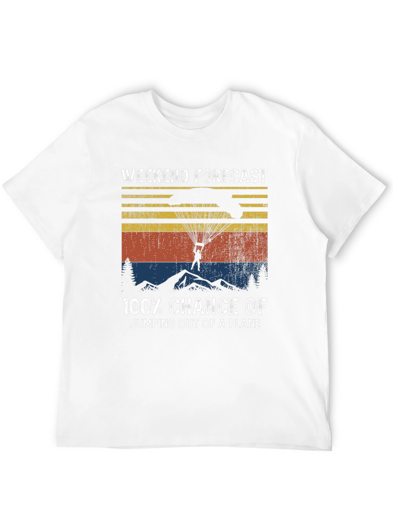 Weekend Forecast Skydiving T-Shirt