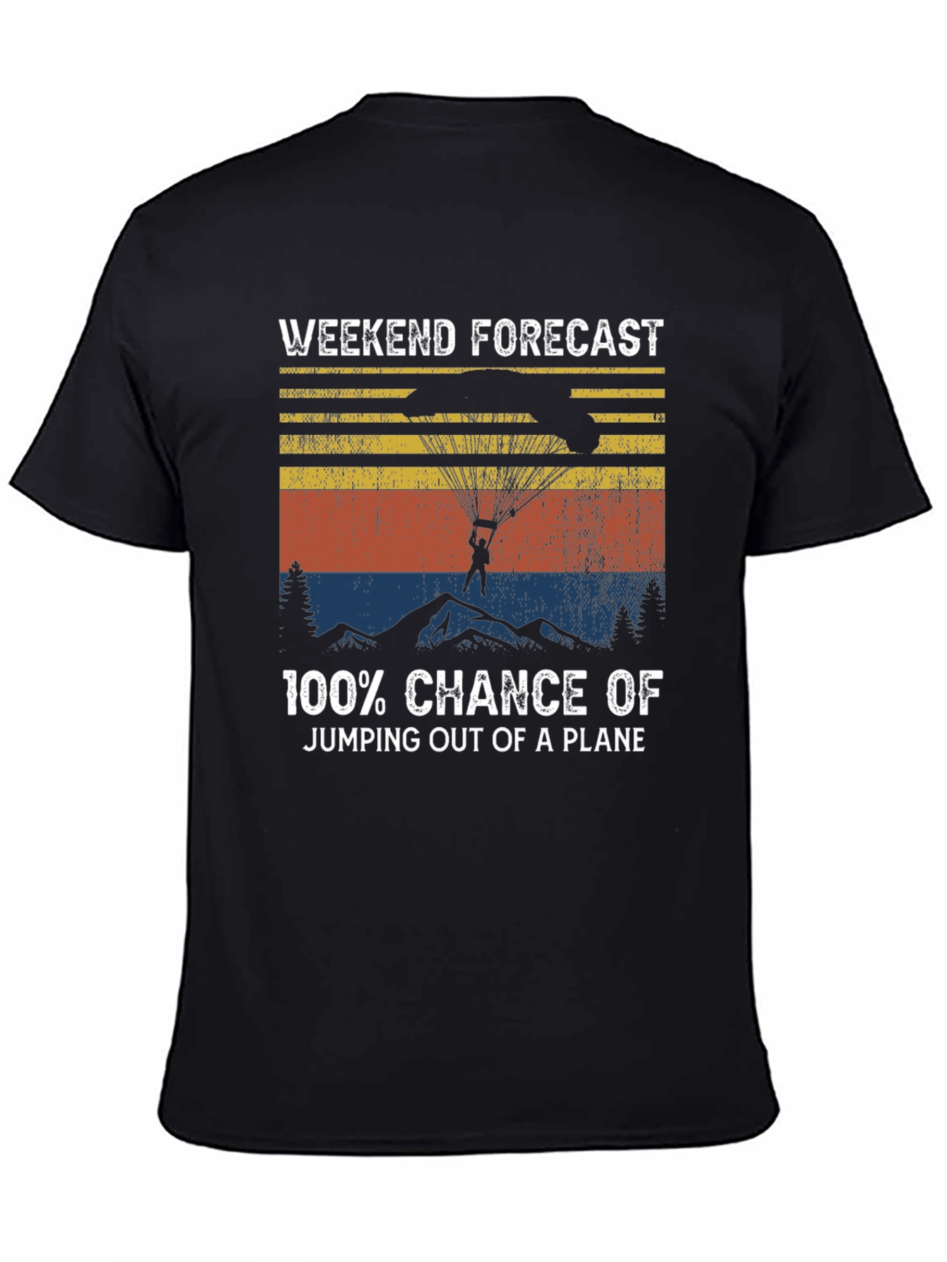 Weekend Forecast Skydiving T-Shirt