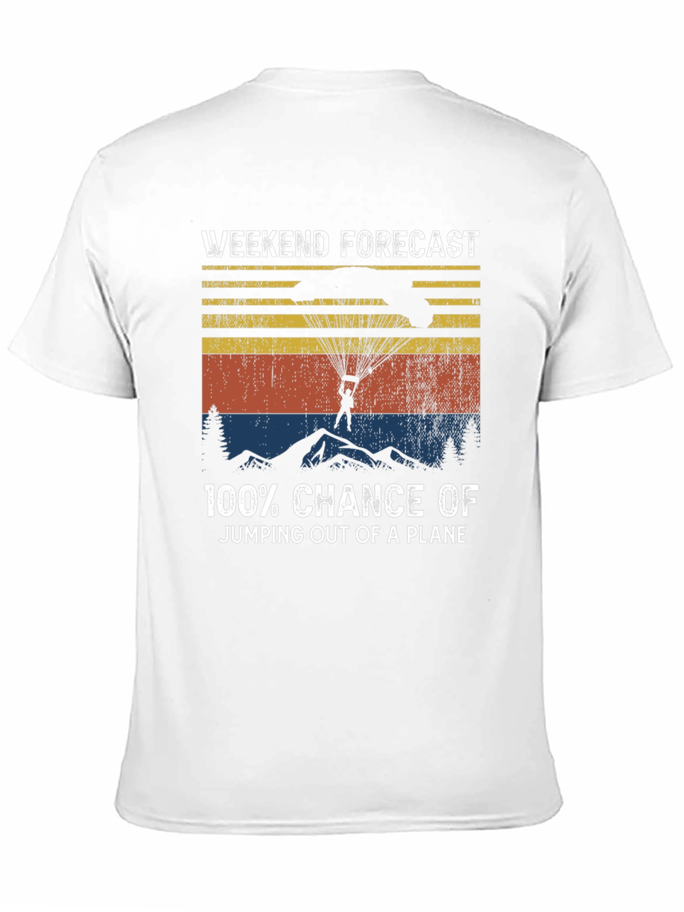 Weekend Forecast Skydiving T-Shirt