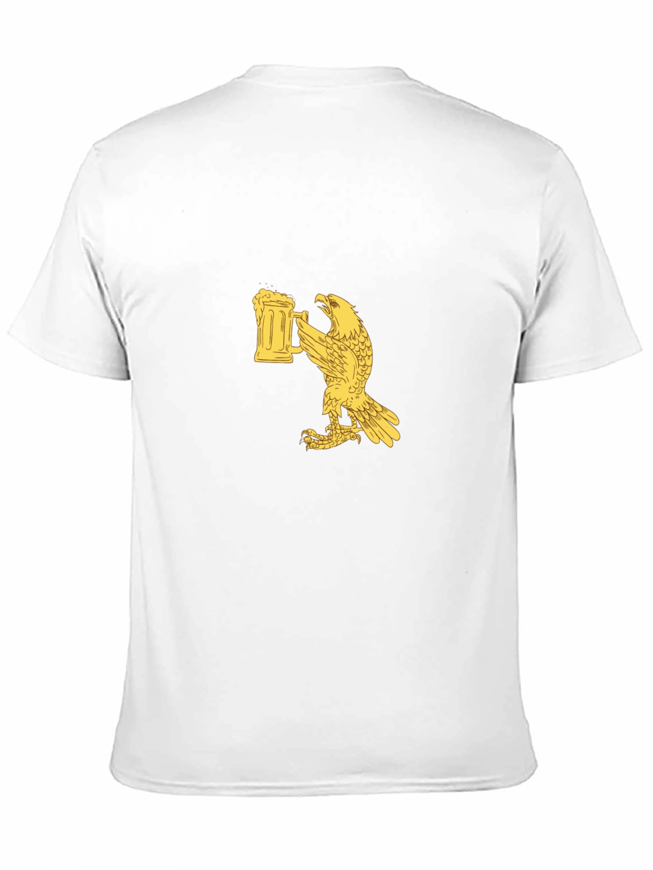 Eagle Beer Stein Graphic Tee - Black T-Shirt