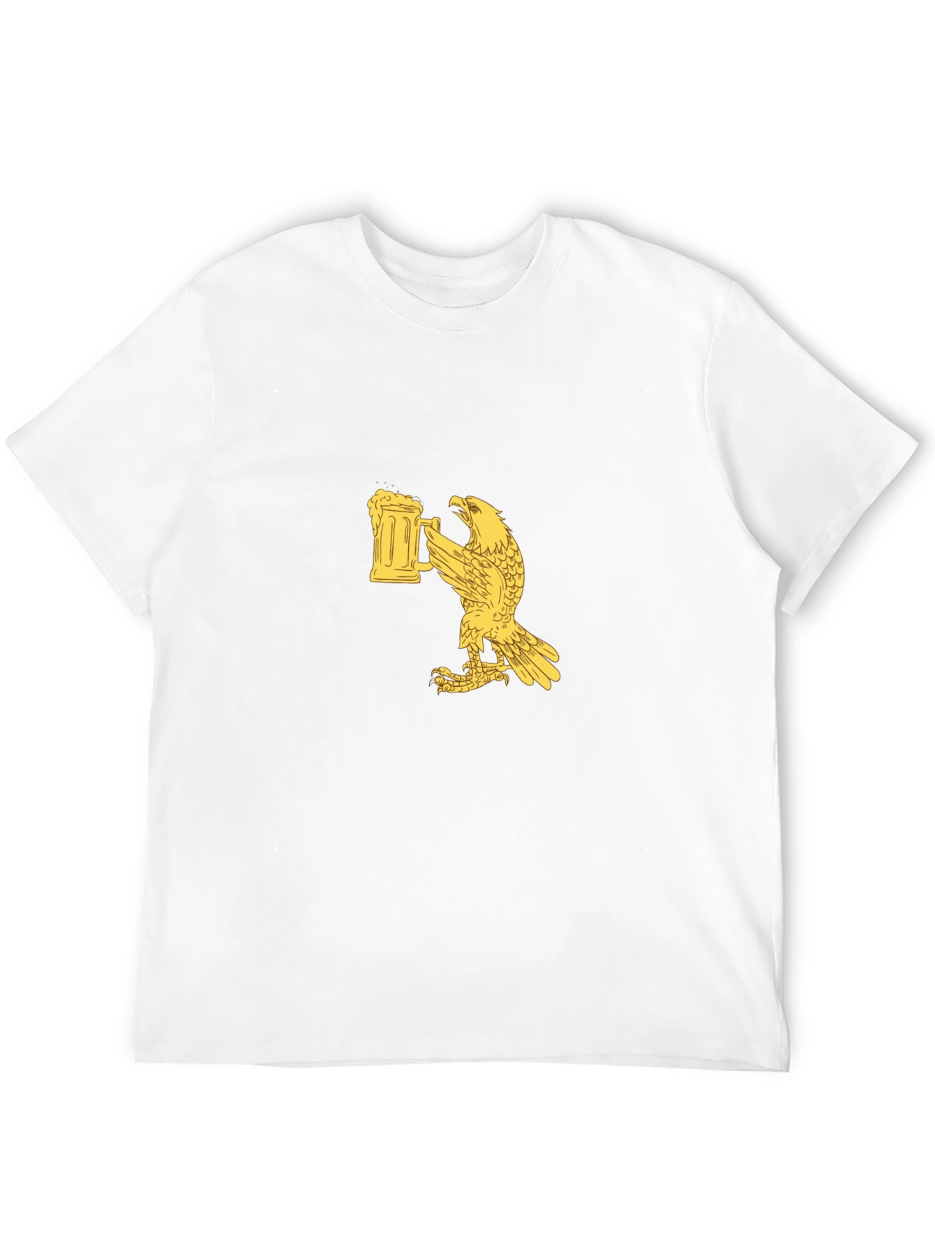 Eagle Beer Stein Graphic Tee - Black T-Shirt