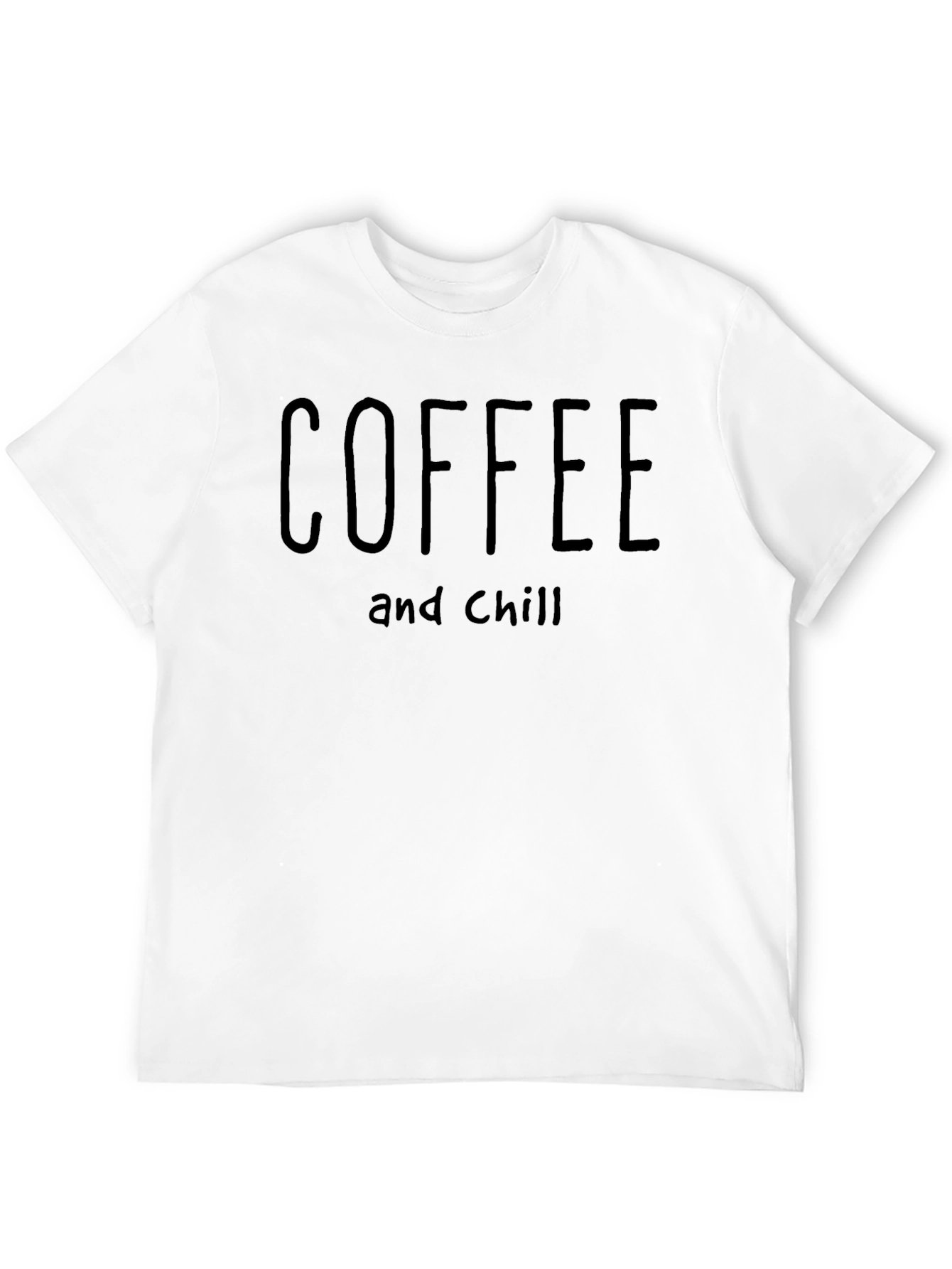 Coffee and Chill Black T-Shirt