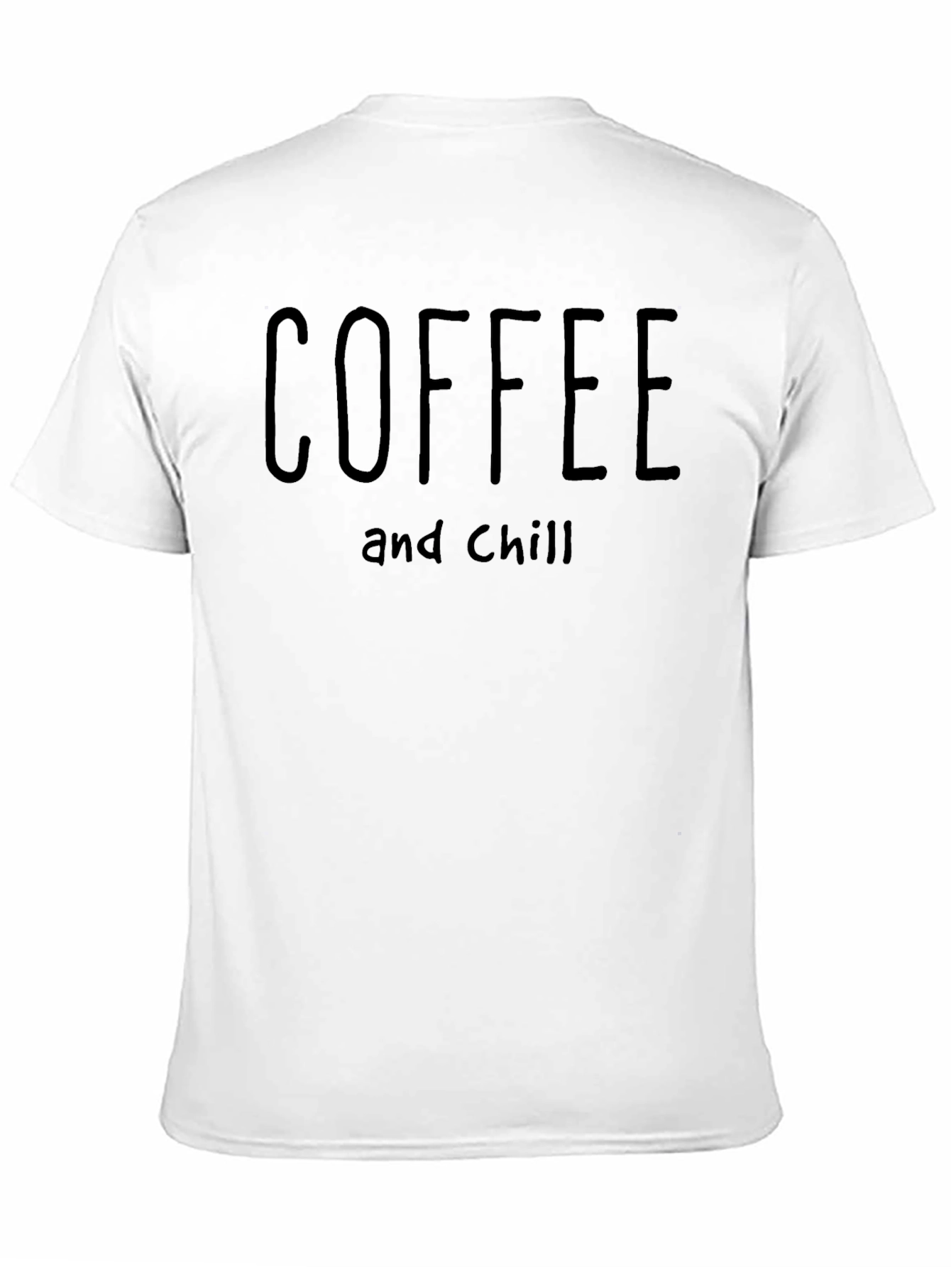 Coffee and Chill Black T-Shirt