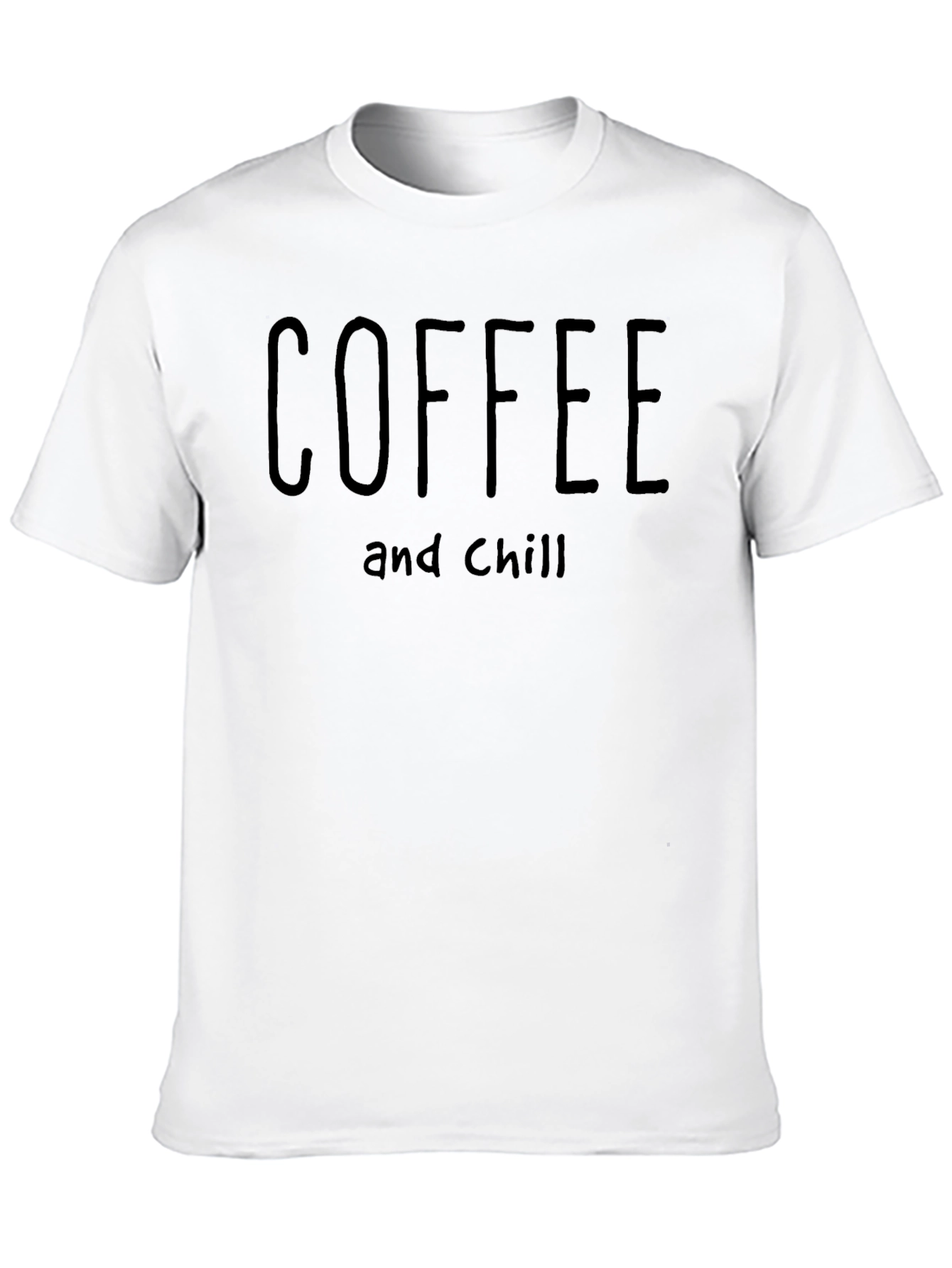 Coffee and Chill Black T-Shirt