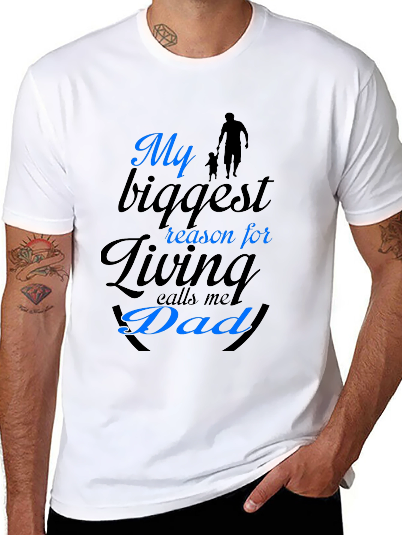 My Biggest Reason Dad T-Shirt