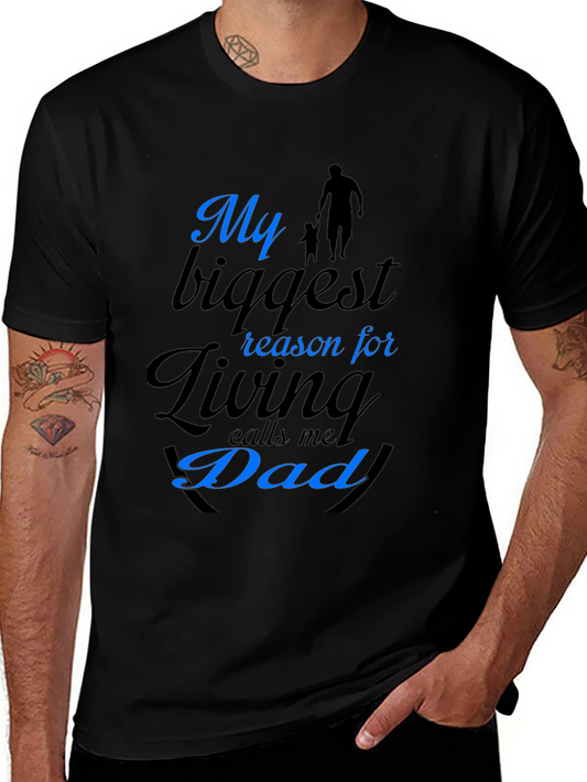 My Biggest Reason Dad T-Shirt