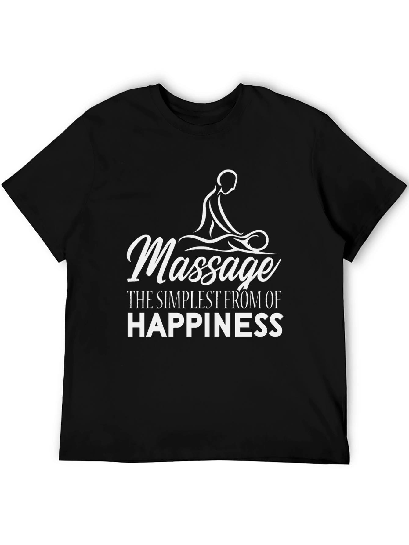 Massage Happiness Graphic T-Shirt