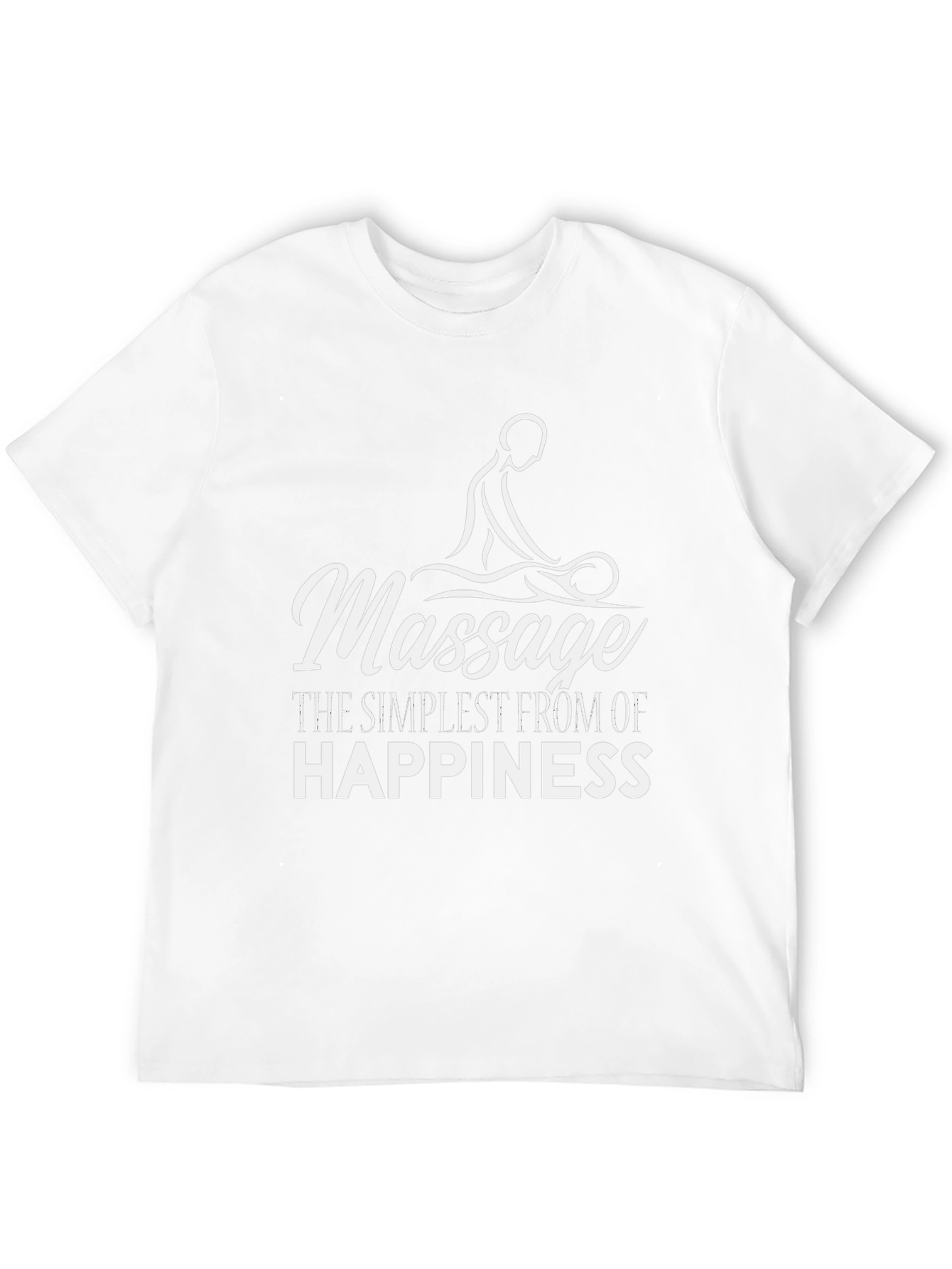 Massage Happiness Graphic T-Shirt