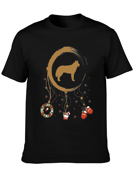 Dog Christmas Dreamcatcher T-Shirt
