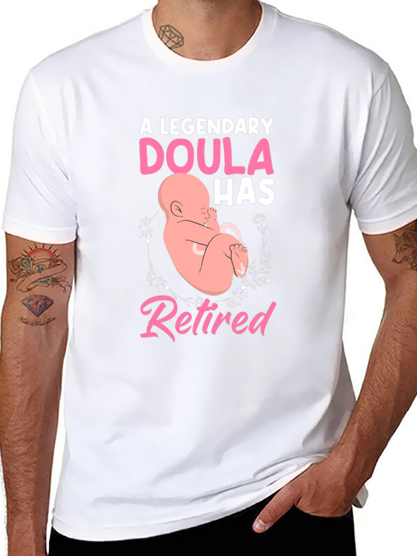 Retired Doula T-Shirt: A Legendary Gift