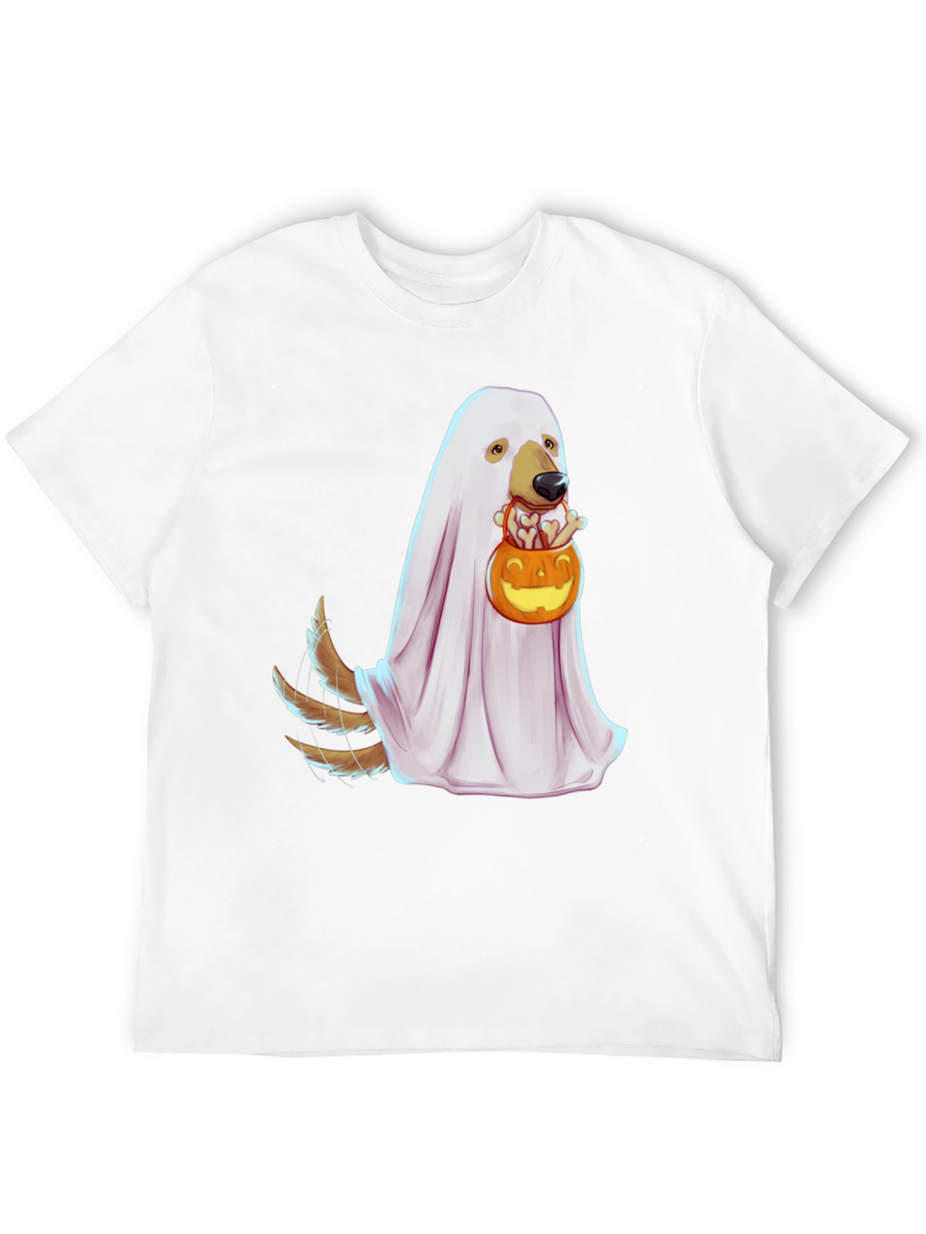 Dog Ghost Costume Halloween T-Shirt