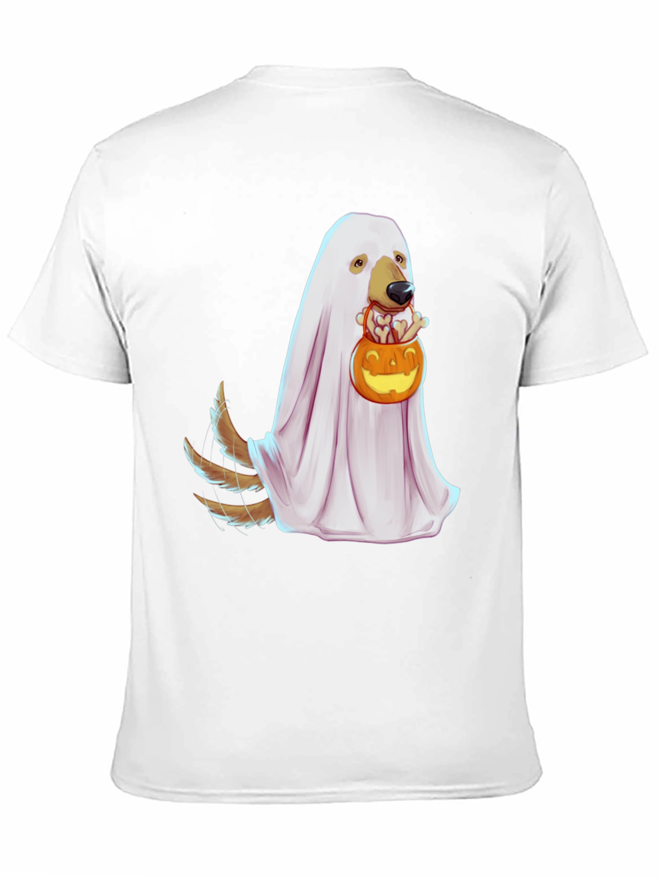 Dog Ghost Costume Halloween T-Shirt