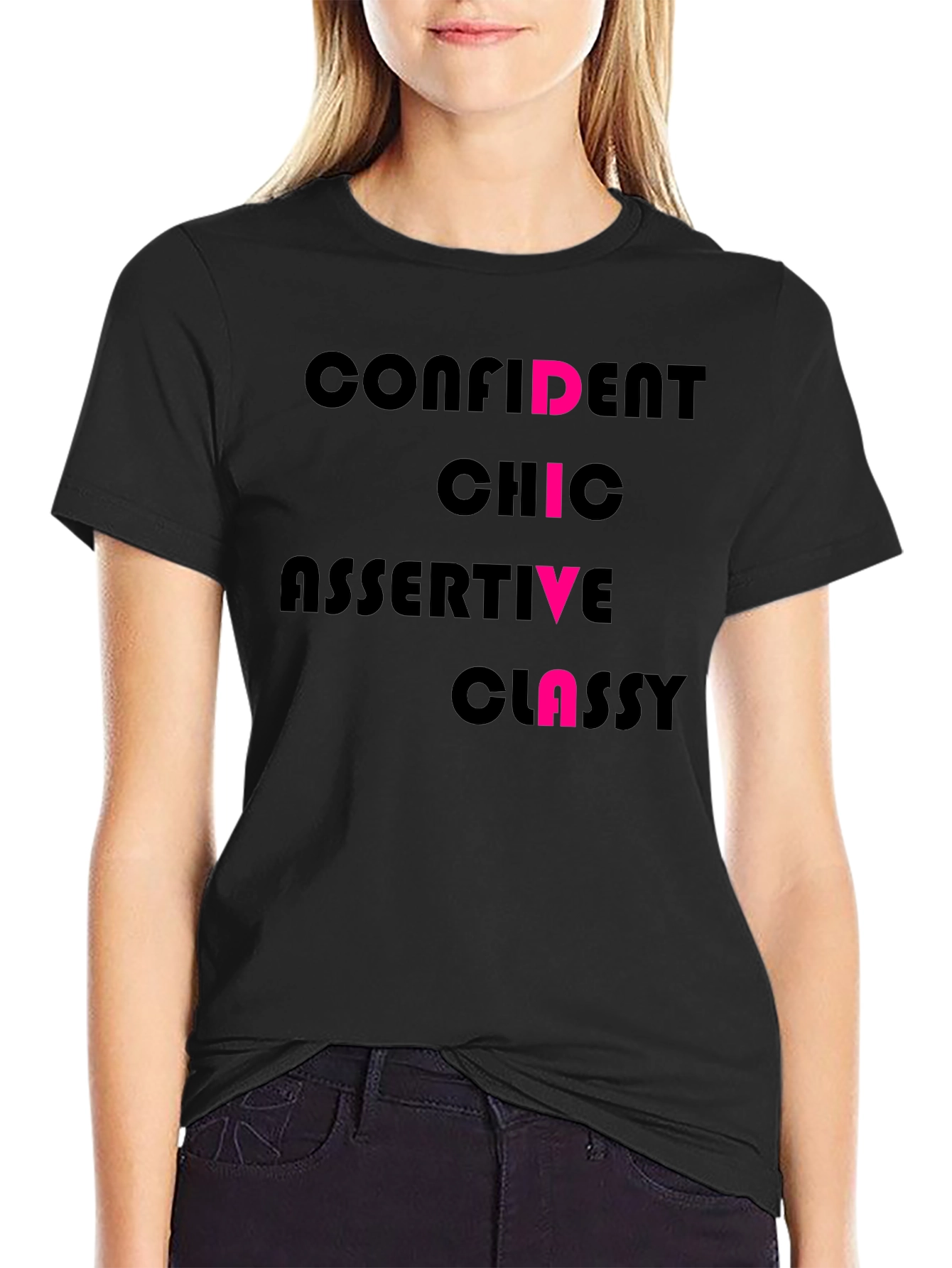 Confident Chic Diva Graphic T-Shirt