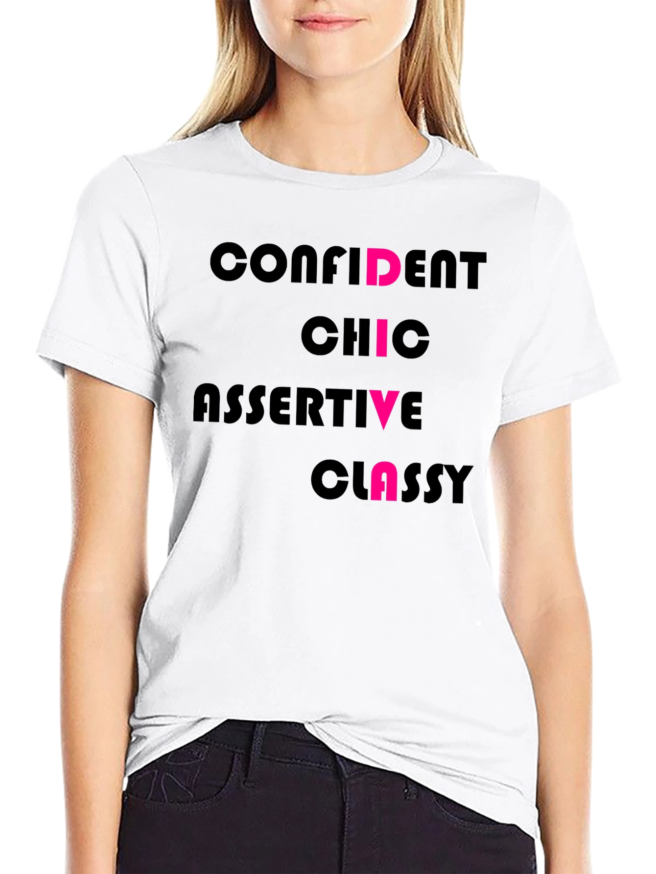 Confident Chic Diva Graphic T-Shirt