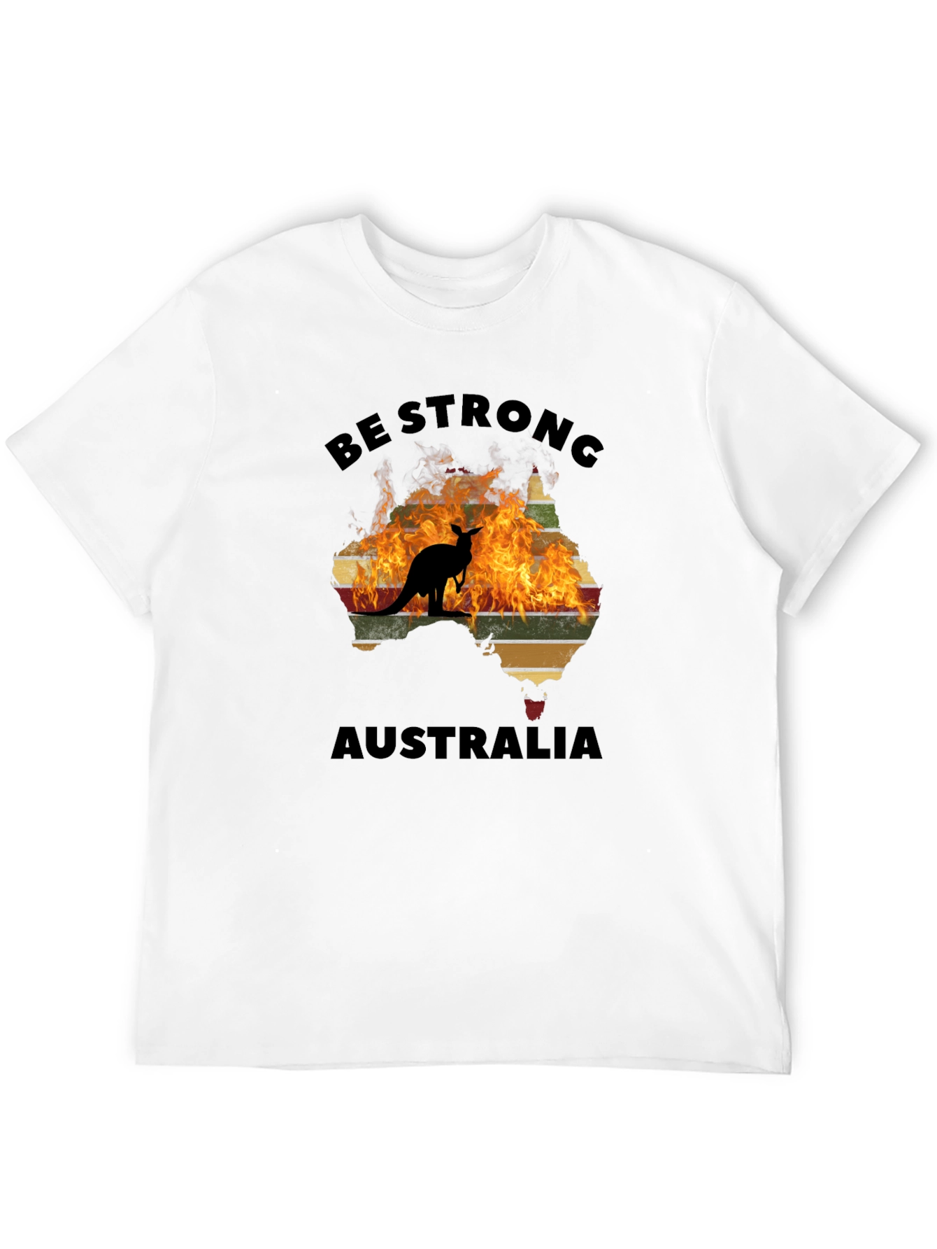 Be Strong Australia Graphic Tee