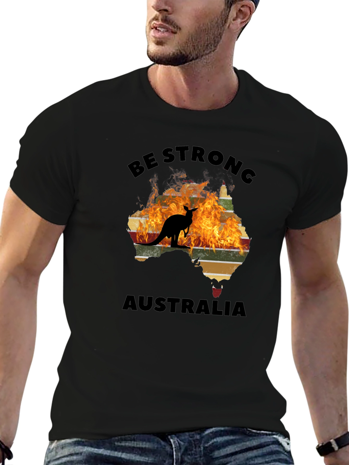 Be Strong Australia Graphic Tee