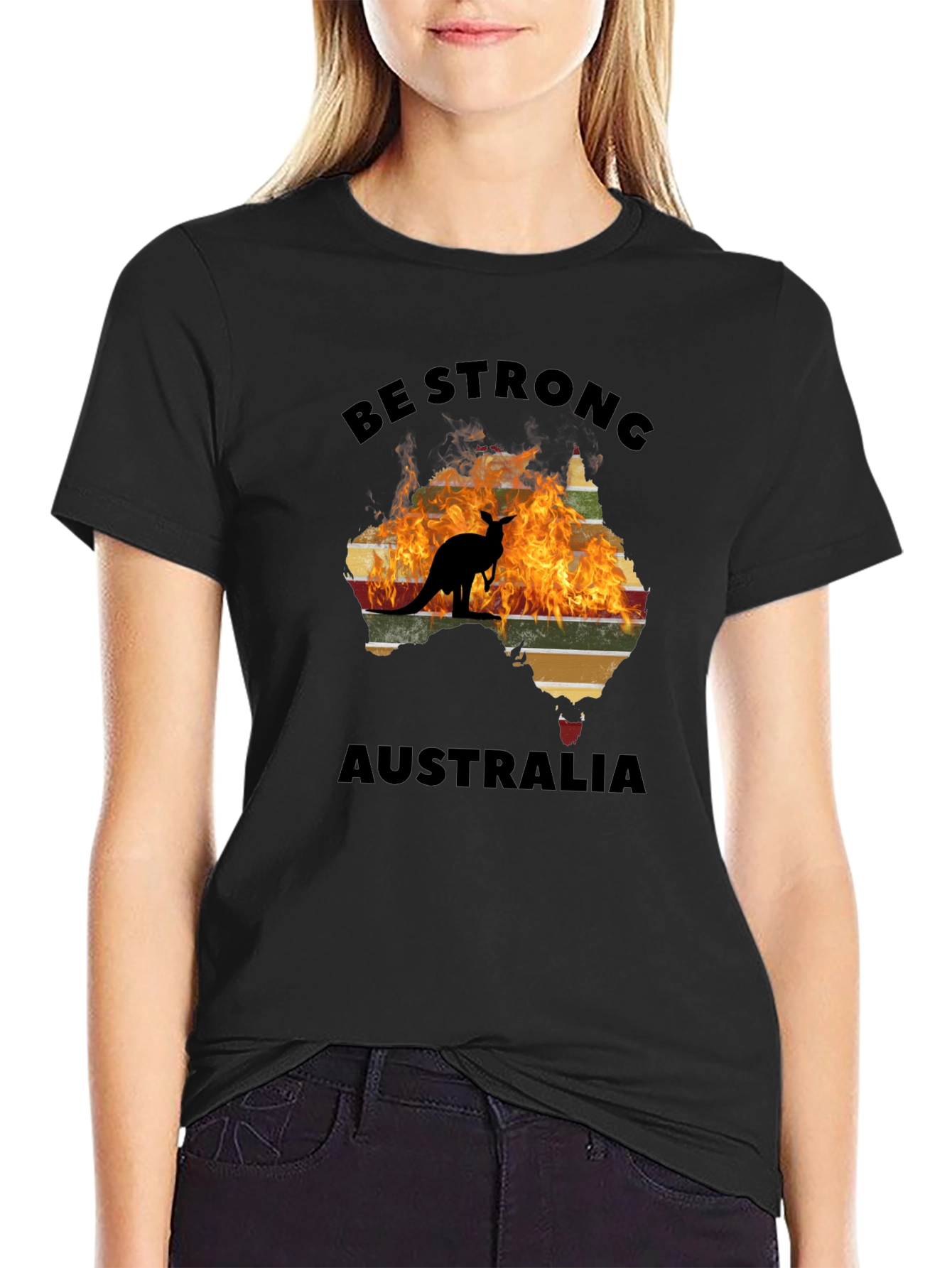 Be Strong Australia Graphic Tee