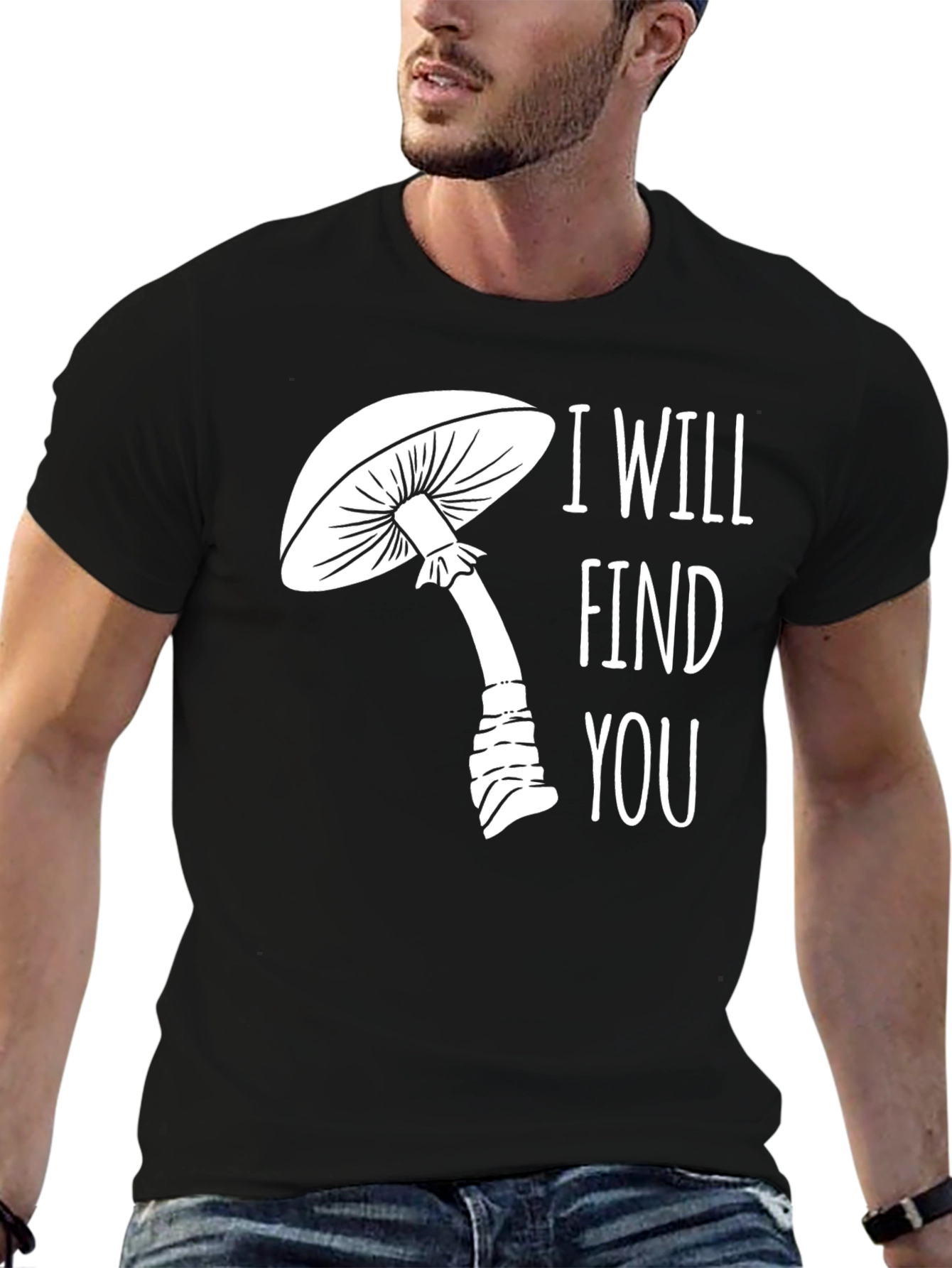 Mushroom Graphic Tee - I Will Find You