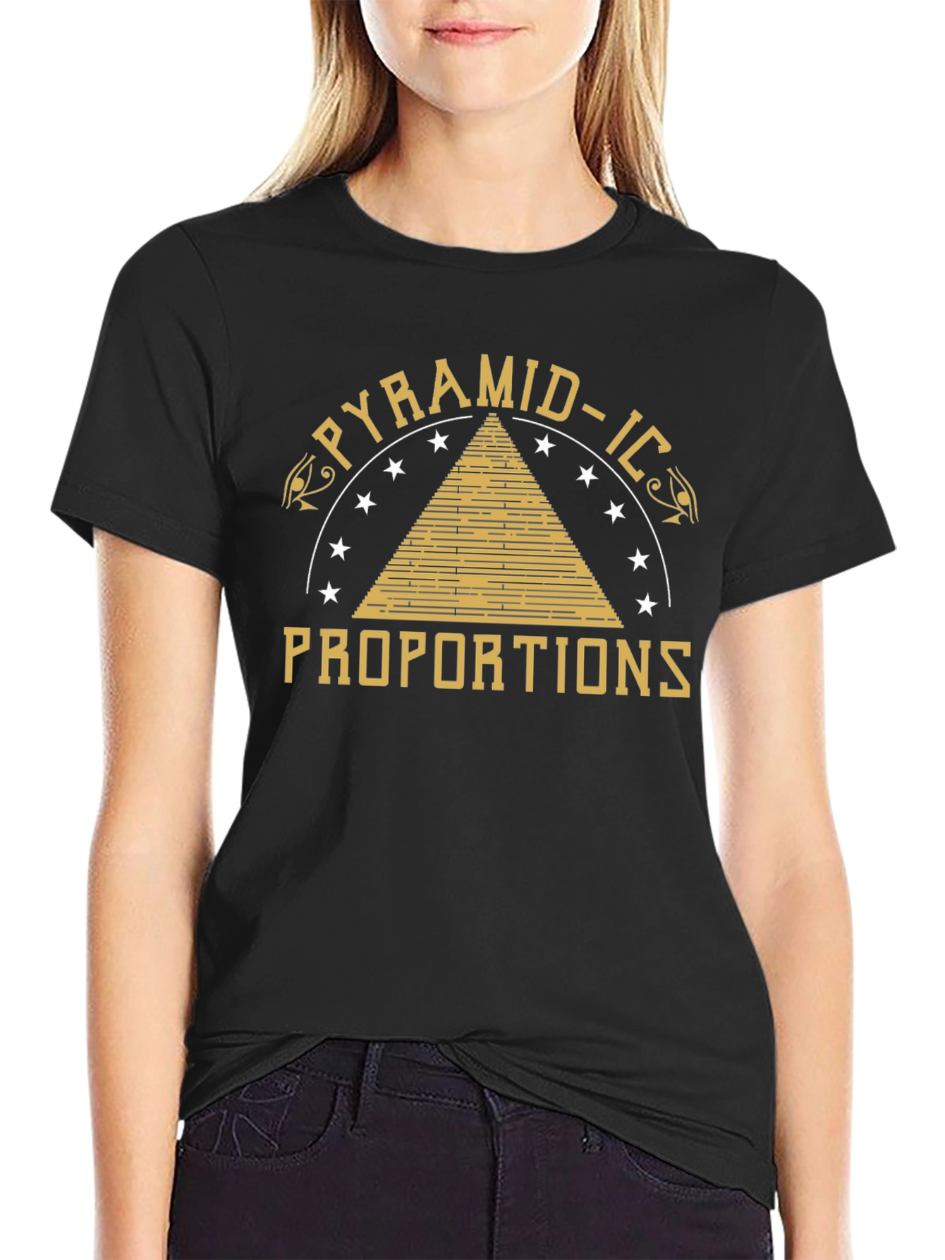 Pyramid-ic Proportions Graphic T-Shirt