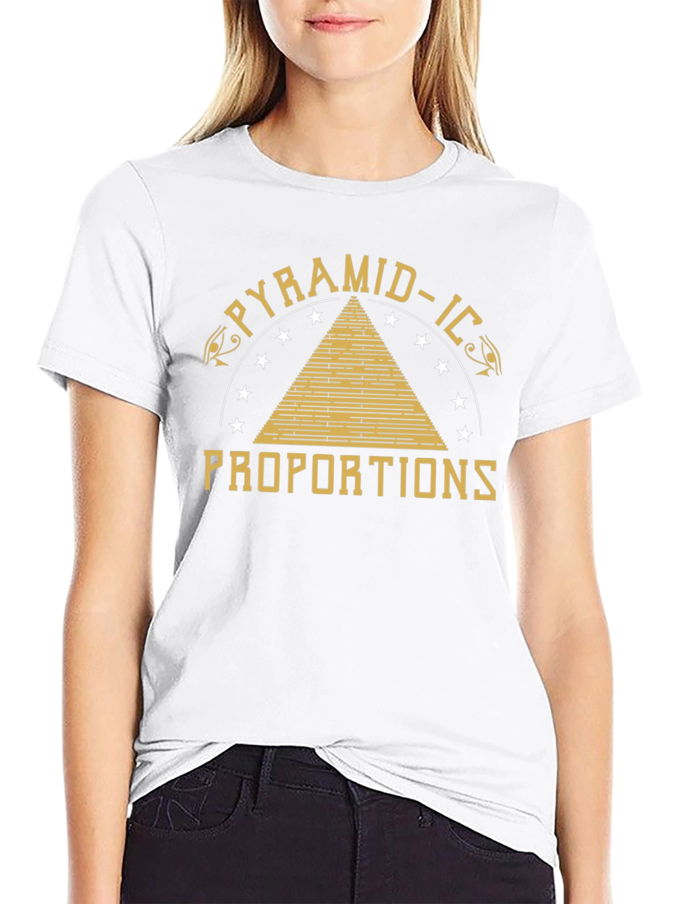 Pyramid-ic Proportions Graphic T-Shirt