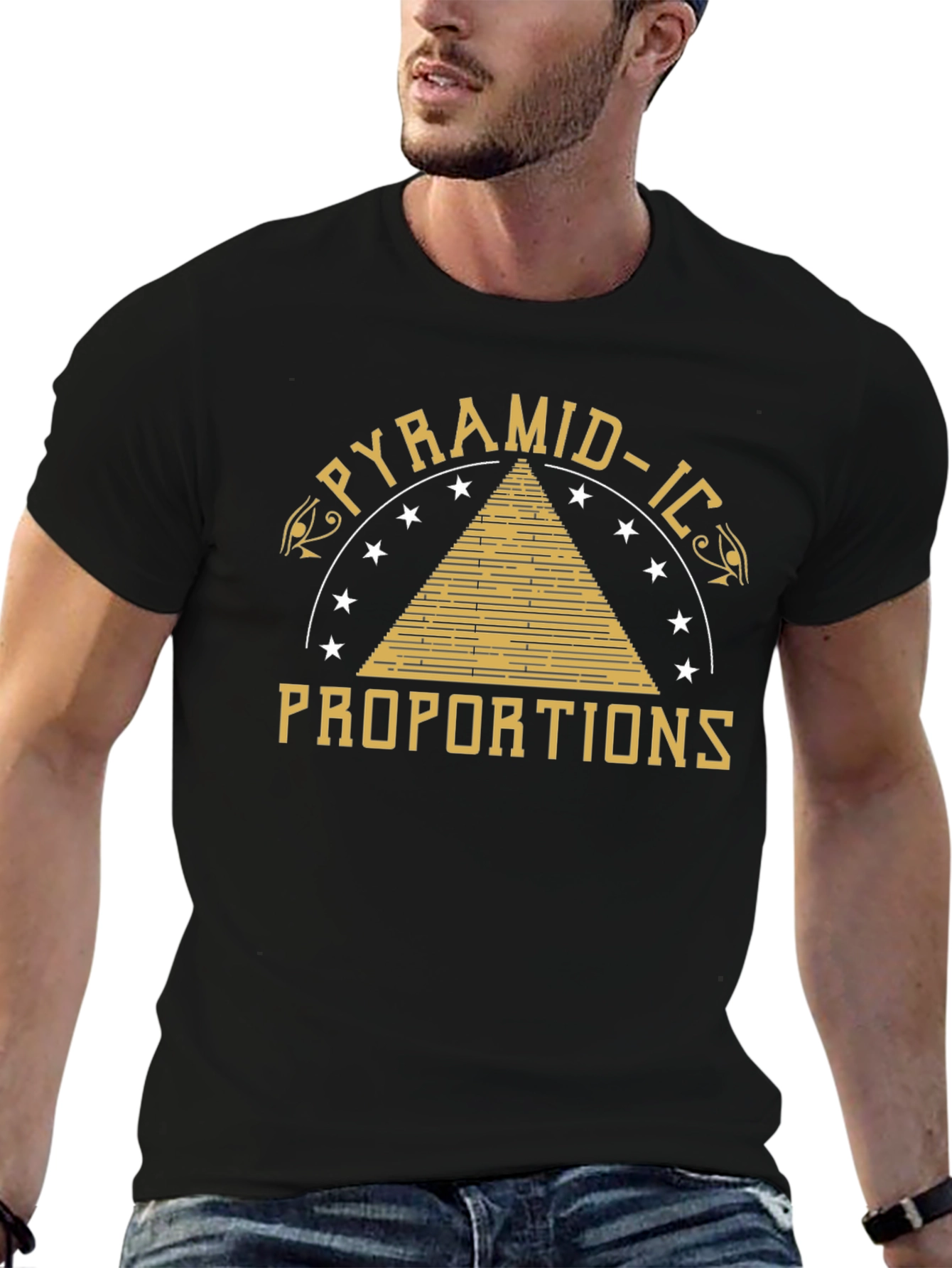 Pyramid-ic Proportions Graphic T-Shirt