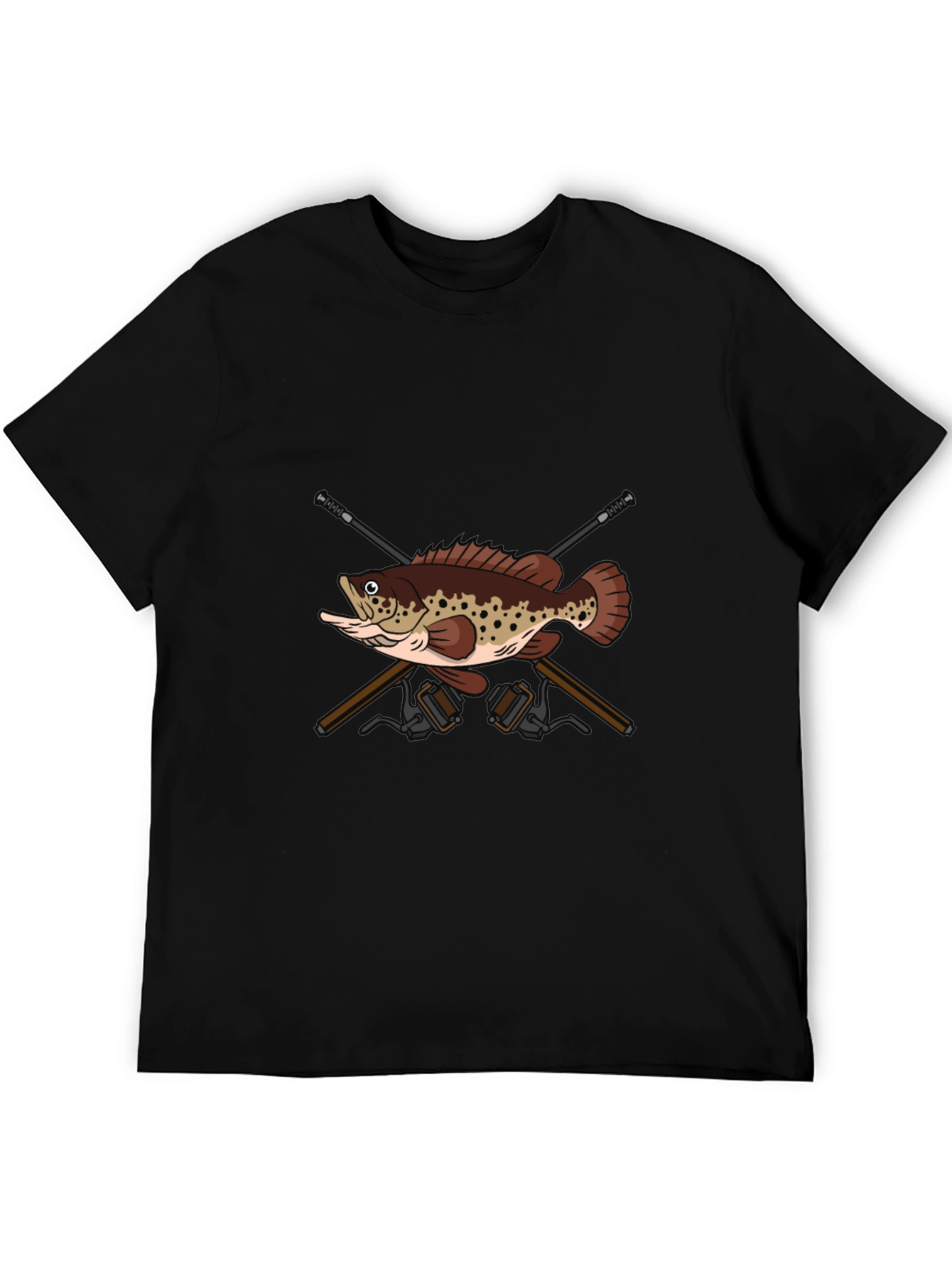 Fishing T-Shirt with Bass Design
