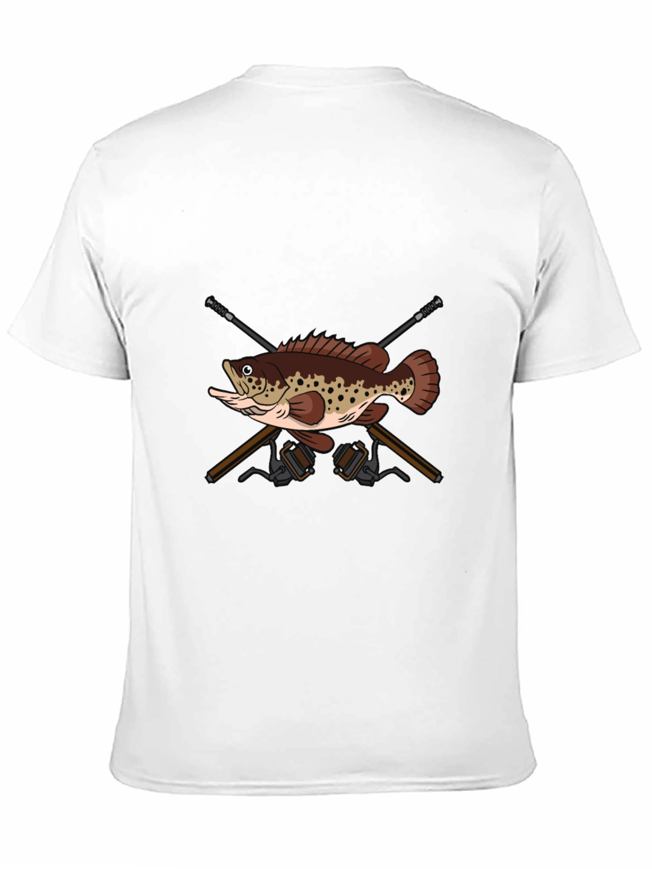 Fishing T-Shirt with Bass Design